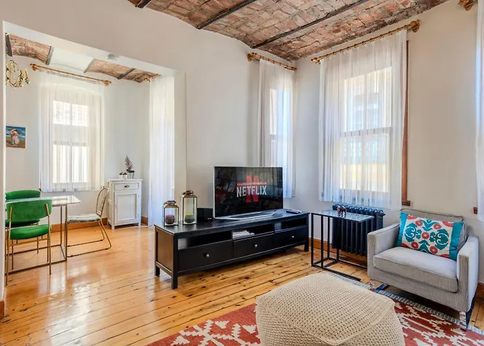 Lägenhet Historic Spacious Galata