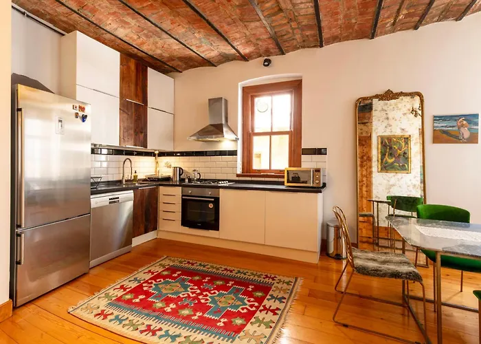 Lägenhet Historic Spacious Galata *